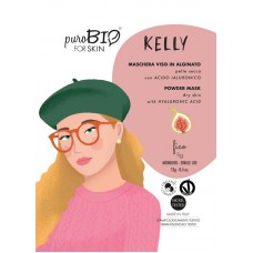 Kelly Maschera viso in alginato per Pelle Secca con Acido Ialuronico  Fico
